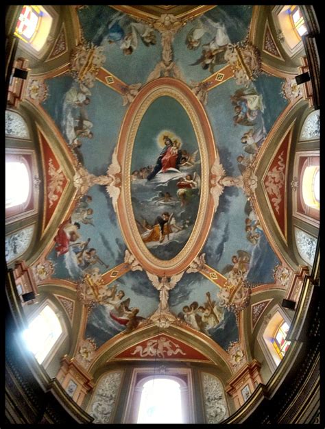 See more ideas about dome ceiling loving this prefab dome ceiling design. Mdinas painted church dome.. Stunning detail | Dome ...