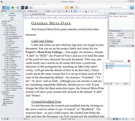 Review Scrivener For Windows Lets You Write Epic Novels Office Memos