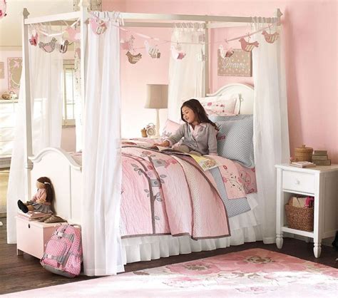 Girl Canopy Bed Girls Bed Canopy Girl Room Canopy Bedroom