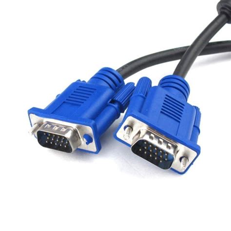 Power Cable Blue Vga Cable For Computer Monitor Rs 80 Number Js