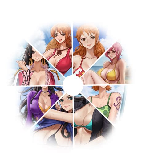 Kyopink Boa Hancock Nami One Piece Nico Robin One Piece Original Highres Girls Amazon