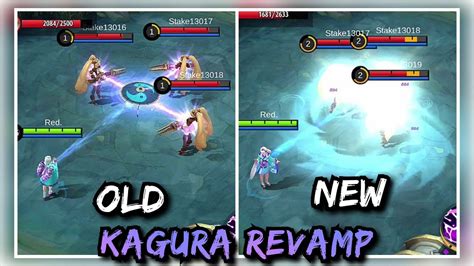 Kagura Revamp Old Vs New Side By Side Comparison Mobile Legends Bang Bang Youtube