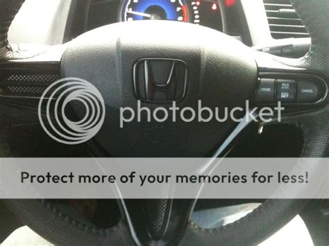 2006 Honda Civic Steering Wheel Emblem Replacement