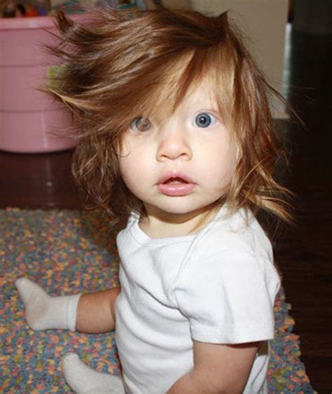 A Baby Has Gorgeous Hair Bouffant Babies Pictures Pics Express