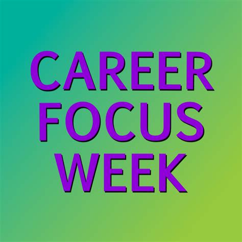 Career Focus Week Alderbrook School