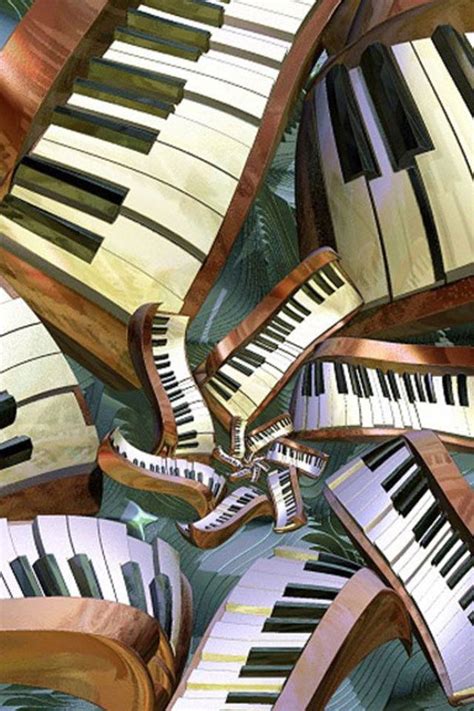 Pianos Cool Arte Del Piano Piano Arte Y Musica