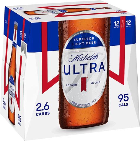 Buy Michelob Ultra Light Beer 12 Pack Beer 12 Fl Oz Bottles Online At