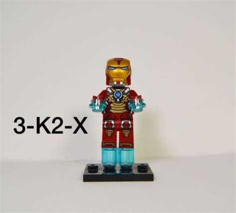 Lego Iron Man Mark 17 Heartbreaker Armor Minifigure 76008 Marvel
