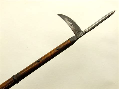 Antique Japanese Kama Hoko Yari Polearm Spear Ashoka Arts