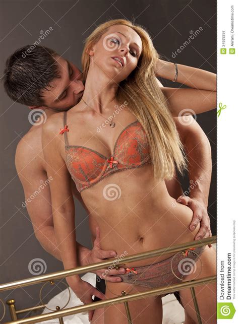 Couple In Bed Stock Image Image Of Romance Husband