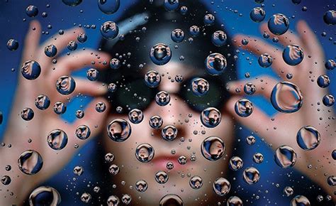You Can Do It Shoot A Portrait Through Water Droplets Popular