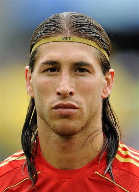 Sergio Ramos Hairstyle Football Hairstyles Sergio Ramos Long Hair