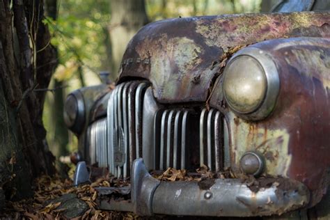 Fotos Gratis Coche Vendimia Automóvil Moho Vehículo Abandonado