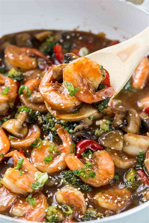 Easy Shrimp Stir Fry Recipe Valentinas Corner