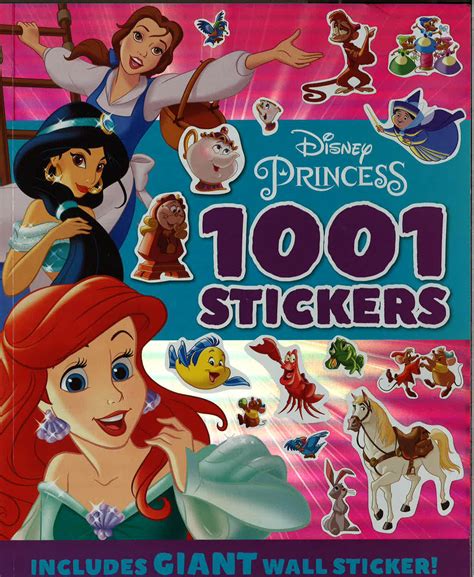 1001 Stickers Disney Disney Princess Mixed 1001 Stickers Bbw Books