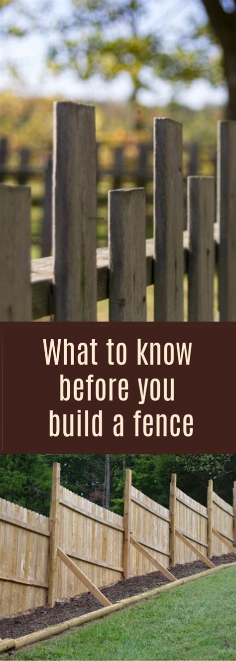 What To Know Before You Build A Fence Backyard Fences Building A