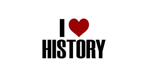 I Love History Hearts Historical Funny Humor History Tank Top