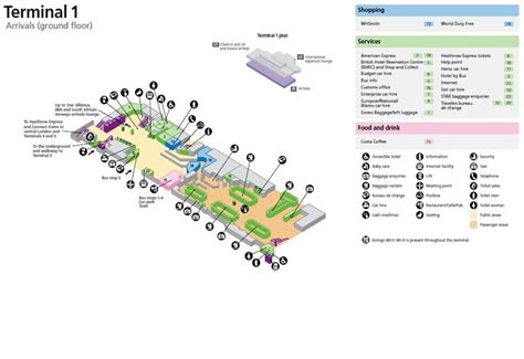 Lisbon Airport Terminal 1 Map Draw Nexus