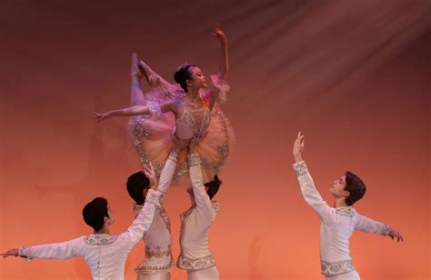 The Rose Adagio From The Sleeping Beauty Performed As A Part Of Part Of