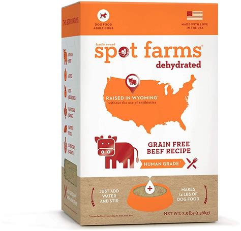 Check spelling or type a new query. Spot Farms Human Grade Dog Food, Natural Dehydrated Dog ...