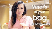《What's in your bag?》@ Kayla Wong 王曼喜 - YouTube