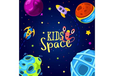 Space frame design. Vector illustration. Kids background By ONYX ...