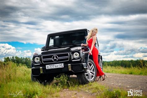 Cars And Girls Sexy Russian Girl Poses With Mercedes G63 Amg Gtspirit