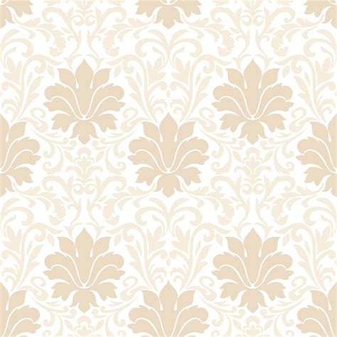 Free Vector Damask Seamless Pattern Classical Luxury Old Fashioned