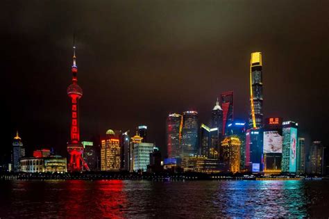 The Skyline Night And Day Shanghai China Travel Past 50