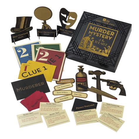 Host Your Own Murder Mystery — Host A Memory