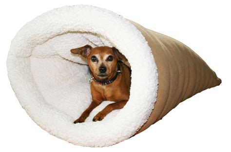 Extra Padded Luxury Dog Bed Small Dogs Burrow Bed Snuggle Sack