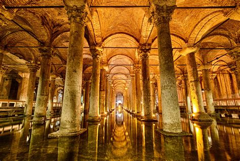 Photos Of The Day The Basilica Cistern Histories Of Things To Come