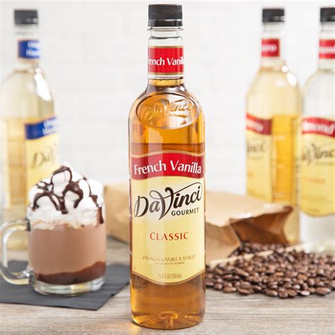 DaVinci Gourmet 750 ML Classic French Vanilla Flavoring Syrup