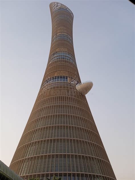 Aspire Tower Aka Torch Hotel Em Doha Qatar Imagem Editorial Imagem De
