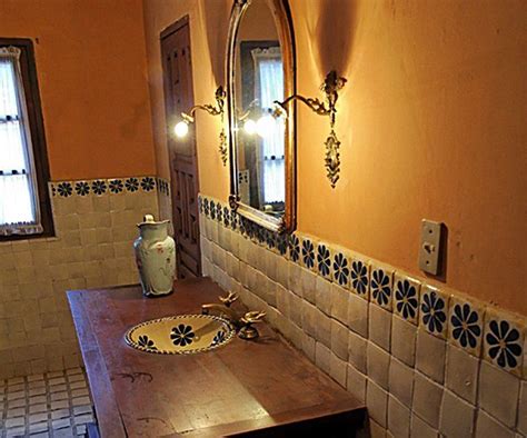 Hacienda Style Bathroom From Bathroom Decor Ideas Hacienda Style