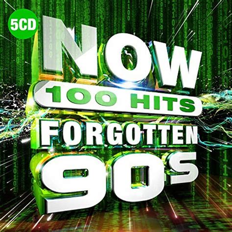 Now 100 Hits Forgotten 90s Cd 5 Disc Collection 100 Songs Box Set 1990