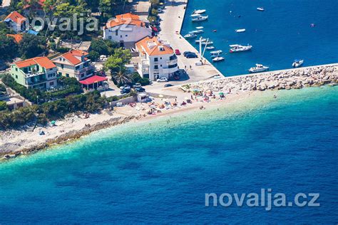 Pláže Prigradica Ostrov Korčula Chorvátsko Novalja