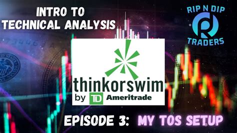 Introduction To Technical Analysis Ep 3 My Td Ameritrade Setup