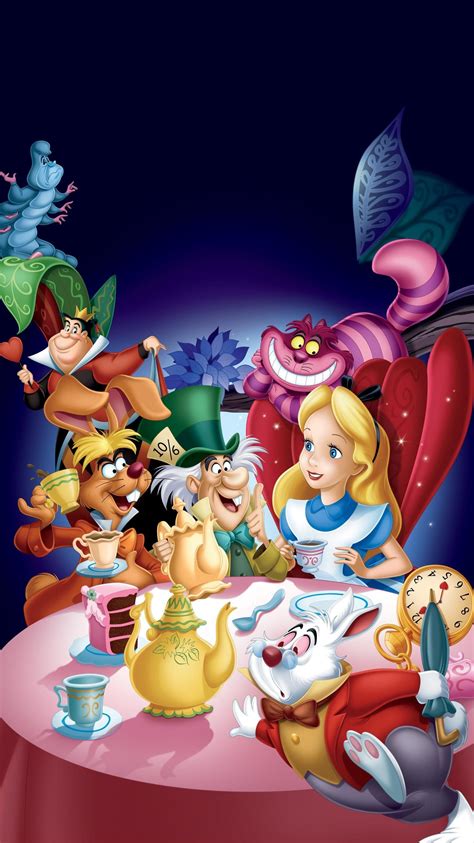 Alice In Wonderland Cartoon Wallpapers Top Free Alice In Wonderland