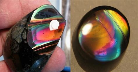 Fire Obsidian The Rarest Type Of Obsidian Geology In