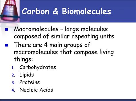 Ppt Ch Biological Molecules Biomolecules Powerpoint Presentation