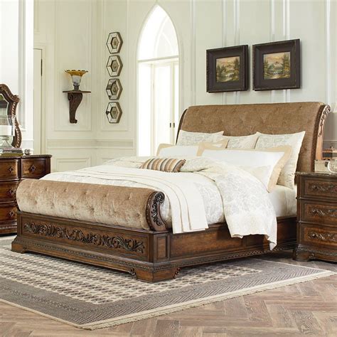 Pemberleigh Sleigh Bed Legacy Classic Furniture Cart