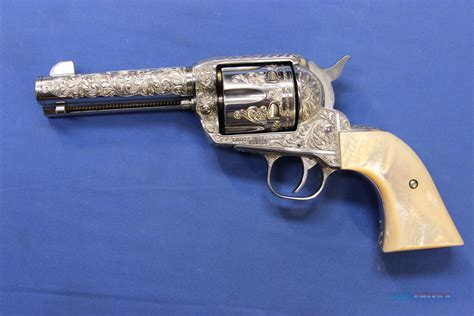 Ruger Vaquero Ss 45 Colt Engraved For Sale At