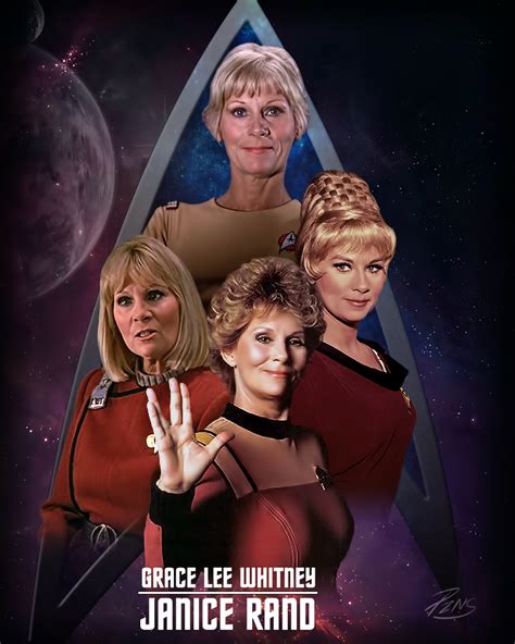 Grace Lee Whitney As Janice Rand In Star Trek Star Trek Crew Fandom Star Trek Star Trek