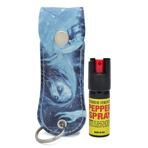 Zombie Keychain Personal Defense Pepper Spray Oc 18 12 Oz W