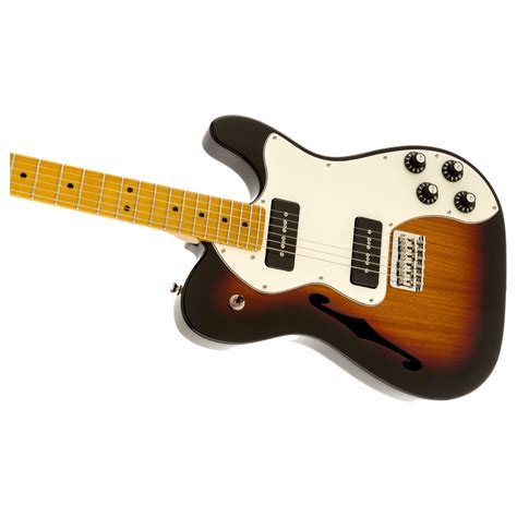 Fender Modern Player Telecaster Thinline Deluxe 3 Colour Sunburst At