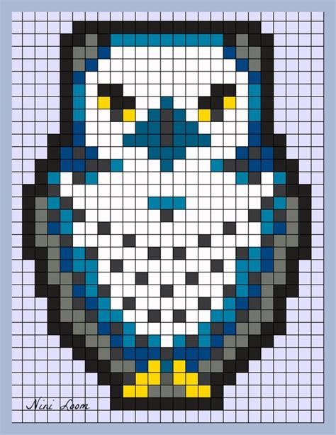 Pixel Art Chouette 31 Idées Et Designs Pour Vous Inspirer En Images