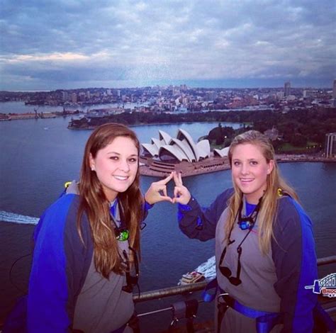 our sisters x2 on the sydney harbor bridge in australia harbor bridge sydney opera house