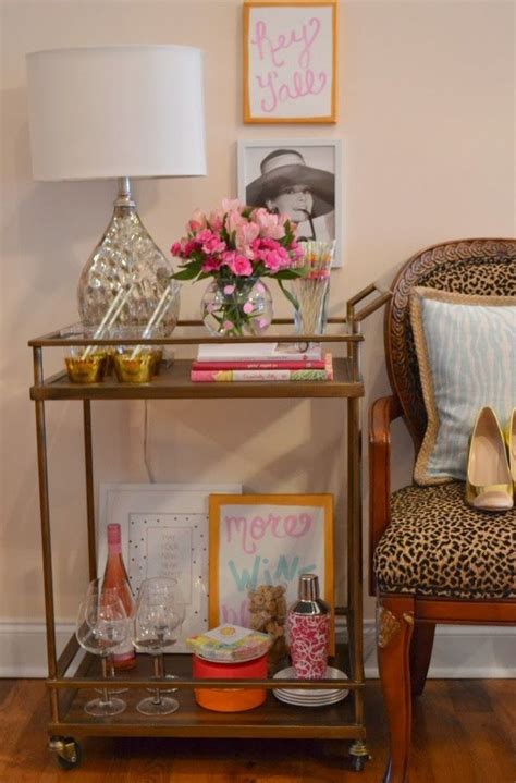 Julie Leah A Life And Style Blog Interior Inspiration My Bar Cart