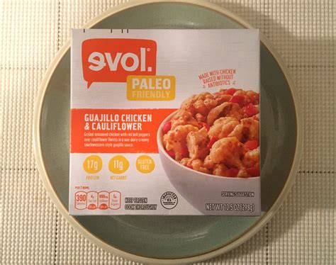 I read all comments and appreciate all feedback! Evol Paleo Friendly Guajillo Chicken & Cauliflower Review ...